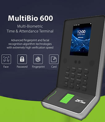 Time Attendance Multi Biometric